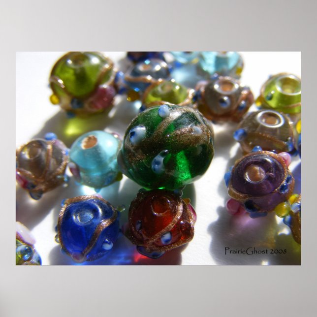 Póster Sunlit Beads 6 (Frente)