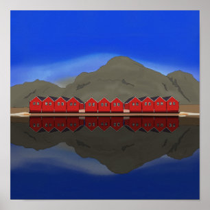 Póster Sunndalsøra Noruega