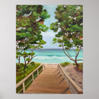 Póster Sunny Beach Escape