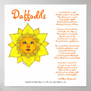 Póster Sunny Daffodil - Poster