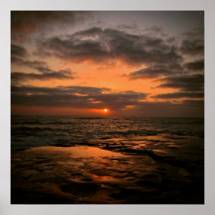 Póster Sunny San Diego