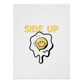 Póster Sunny Side Up Egg | Graphic Tee Design