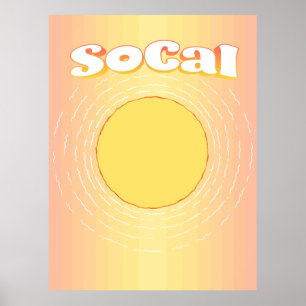 Póster Sunny SoCal