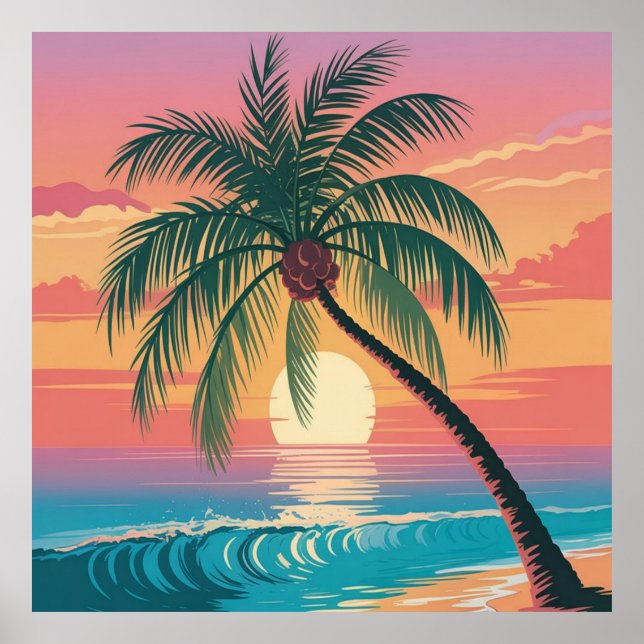 Póster Sunny Vibes (Frente)