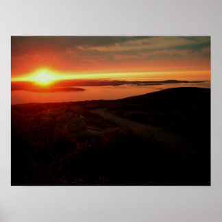 Póster Sunrise at Acadia National Park, Cadillac Mountain