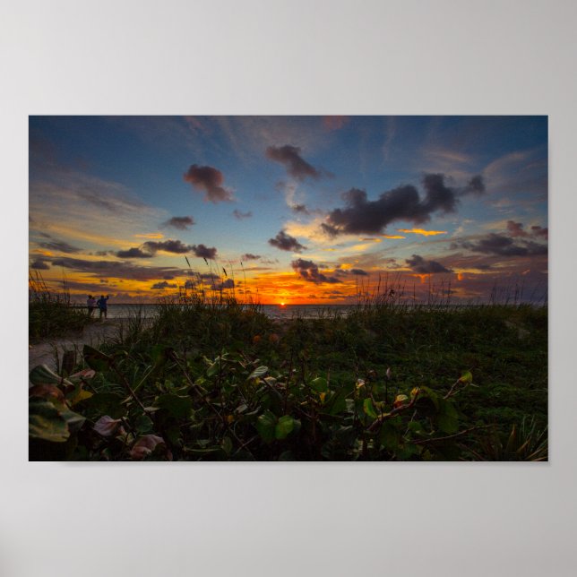Póster Sunrise at Jetty Park, Fort Pierce, Florida (Frente)