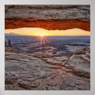 Póster Sunrise at Mesa Arch, Canyonlands National Park