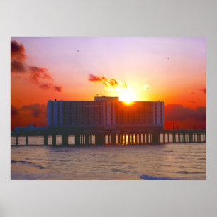 Póster Sunrise At The Flagship Hotel Prints