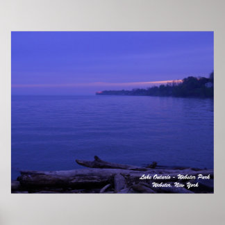 Póster Sunrise At Webster Park