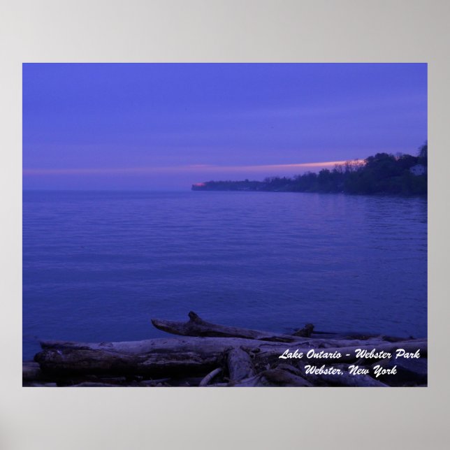 Póster Sunrise At Webster Park (Frente)