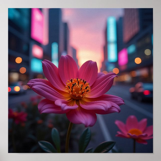 Póster Sunrise Bloom (Frente)