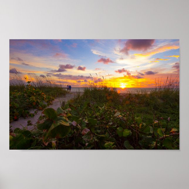 Póster Sunrise, Fort Pierce, Florida (Frente)