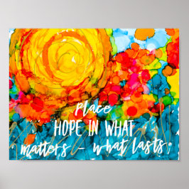 Póster Sunrise Hope Lovitude