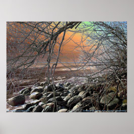 PÓSTER SUNRISE ICE-SCAPE