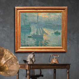 Póster Sunrise (Marine) por Claude Monet