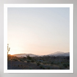 Póster Sunrise Occidental