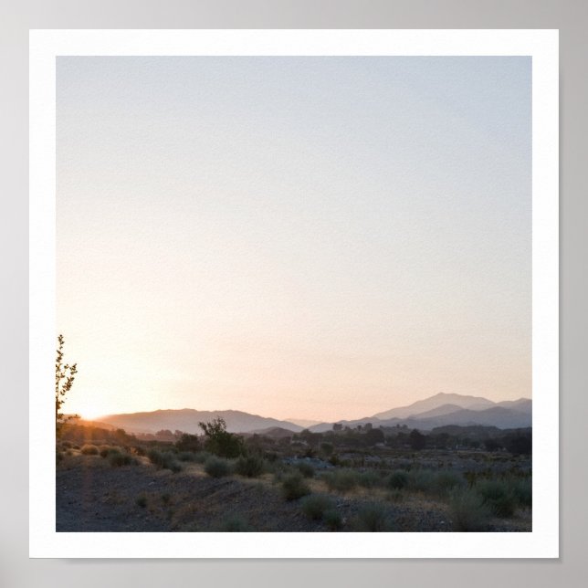 Póster Sunrise Occidental (Frente)