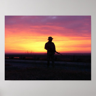 Póster Sunrise on the Euphrates