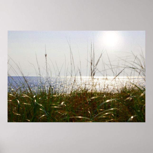 Póster Sunrise Over Atlantic Ocean (Frente)