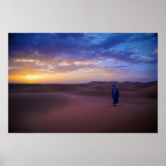 Póster Sunrise Sahara (Frente)