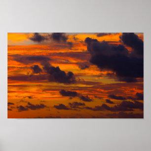 Póster Sunrise Sky, Florida
