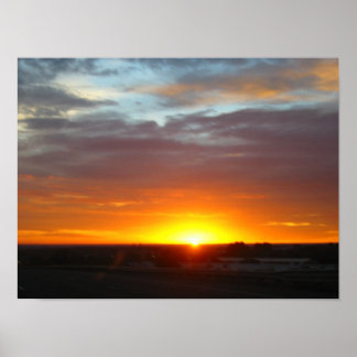 Póster Sunrise sobre Colorado
