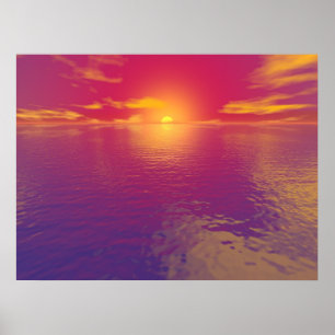 Póster Sunrise Sunset