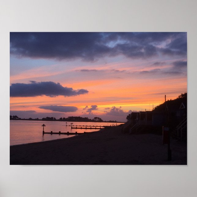 Póster Sunrise Wells Next The a Sea Norfolk (Frente)