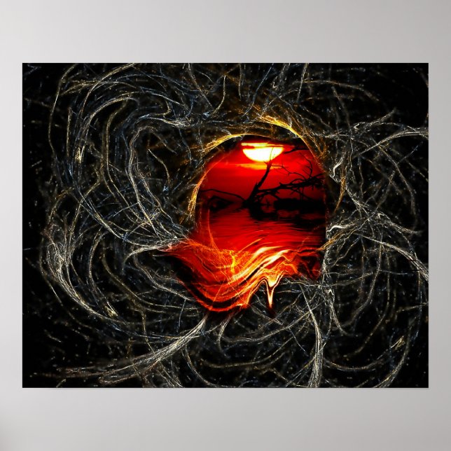Póster Sunsation Red Sunset Melts (Frente)