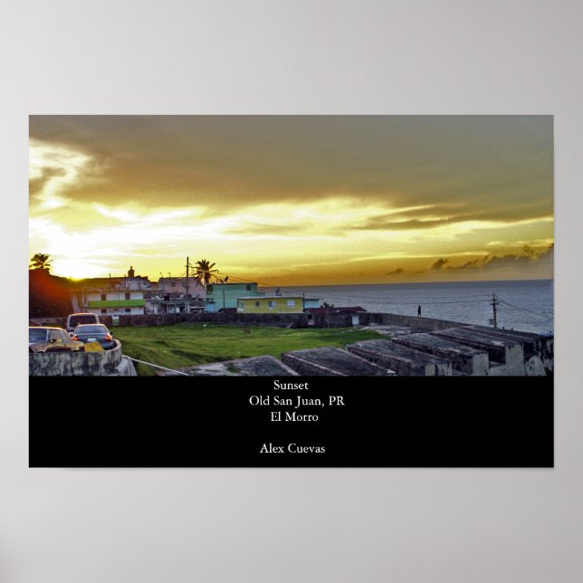 Póster Sunset (Frente)