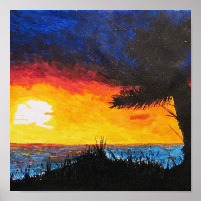 Póster Sunset (Frente)