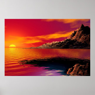Póster Sunset