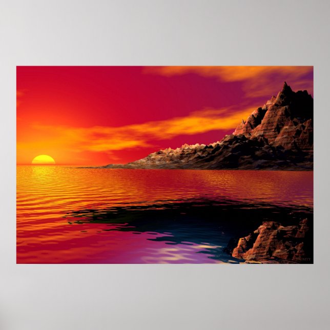 Póster Sunset (Frente)