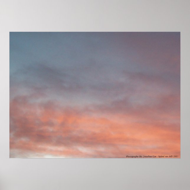 Póster Sunset (Frente)