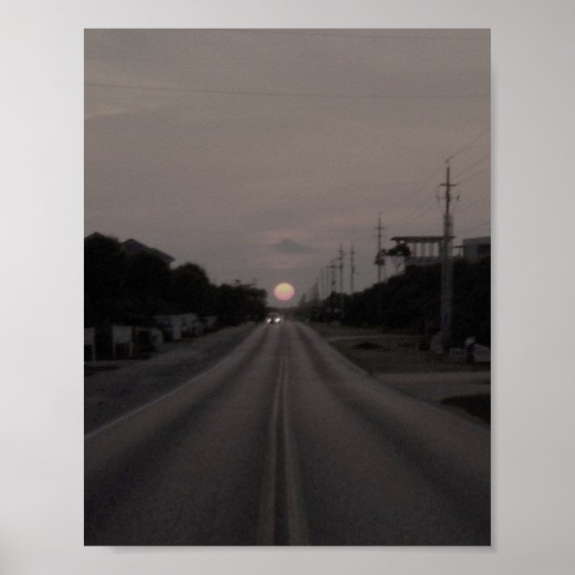 PÓSTER SUNSET (Frente)