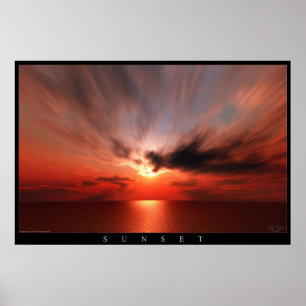 Póster Sunset