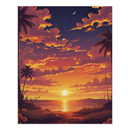 PÓSTER SUNSET