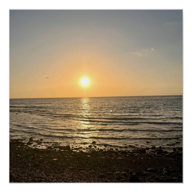 Póster Sunset (Anverso)
