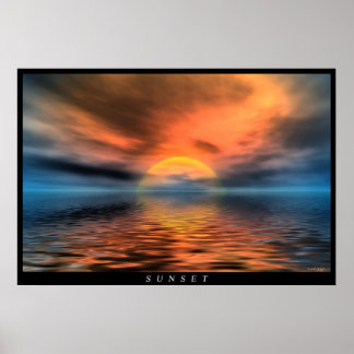 Póster Sunset