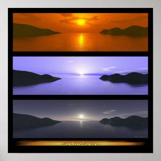 Póster Sunset