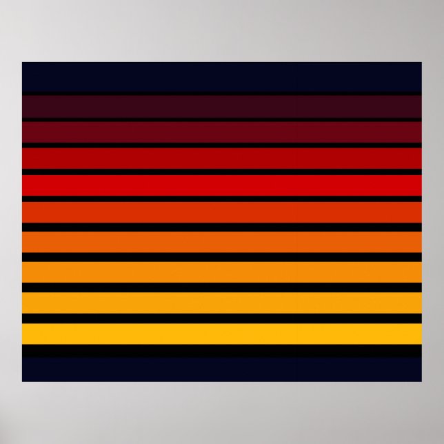 Póster Sunset (Frente)