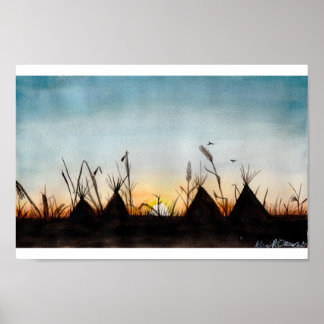 Póster Sunset
