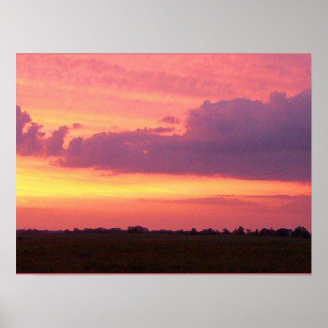 Póster Sunset 2004 Foto De Mark Edward Westerfield. (Frente)