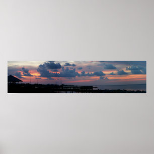 Póster Sunset at Dauphin Island