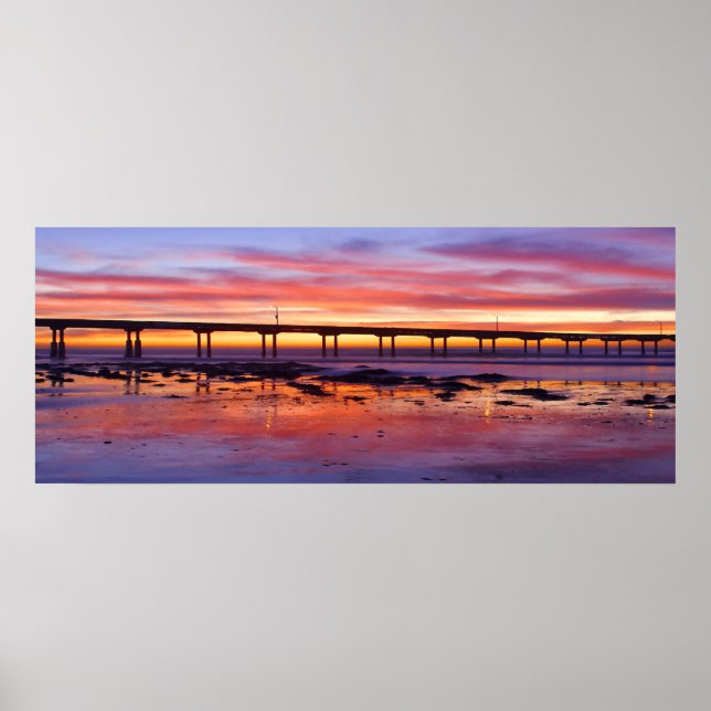 Póster Sunset at Ocean Beach -2006 (Frente)