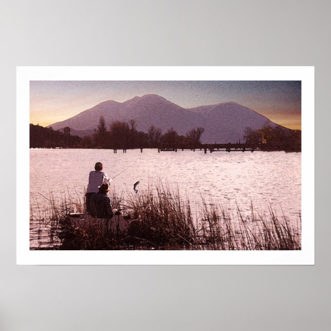 Póster Sunset Bass (Frente)