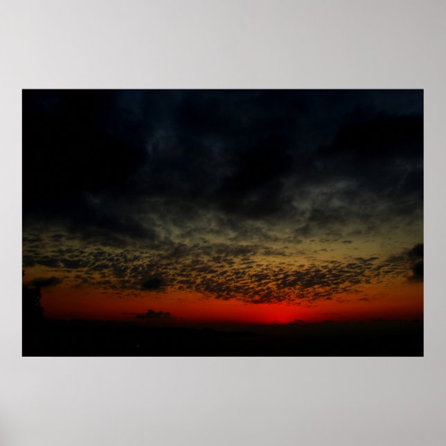 Póster Sunset Before the Storm (Frente)