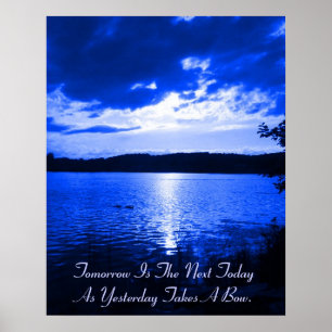 Póster Sunset Blue 2