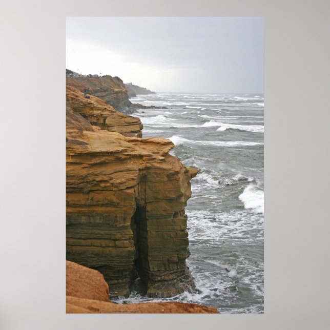 Póster Sunset Cliffs ~ Point Loma Poster (Frente)