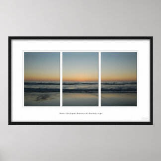 Póster Sunset de San Diego